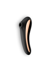 VIBRADOR DUAL KISS SATISFYER PRETO