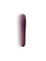 VIBRADOR DUAL KISS SATISFYER BORDEAUX