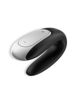 VIBRADOR DOUBLE FUN COM APP SATISFYER PRETO