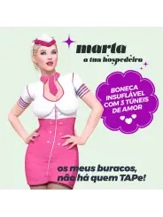 MARTA A HOSPEDEIRA BONECA INSUFLÁVEL LOIRA CRUSHIOUS