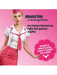 MARTA A HOSPEDEIRA BONECA INSUFLÁVEL LOIRA CRUSHIOUS