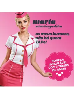 MARTA A HOSPEDEIRA BONECA INSUFLÁVEL LOIRA CRUSHIOUS
