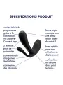 ESTIMULADOR DO PONTO-G E ANAL TOP SECRET + COM APP SATISFYER PRETO ESTIMULADOR DO PONTO-G E ANAL TOP SECRET + COM APP SATISFYER PRETO