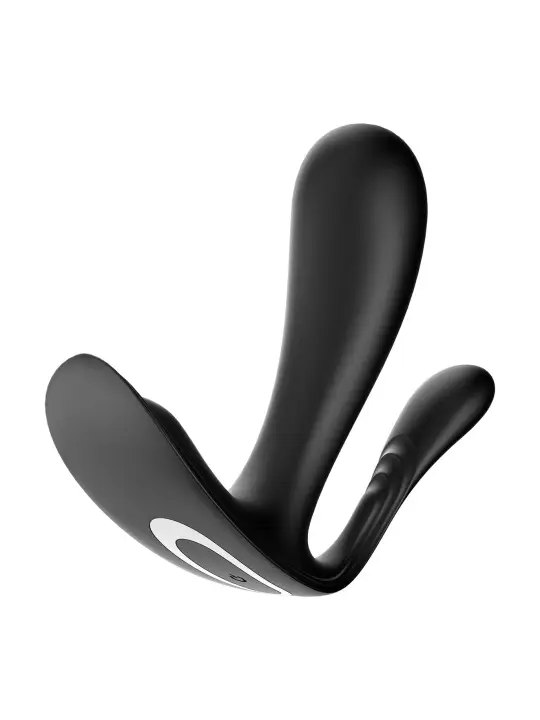 ESTIMULADOR DO PONTO-G E ANAL TOP SECRET + COM APP SATISFYER PRETO ESTIMULADOR DO PONTO-G E ANAL TOP SECRET + COM APP SATISFYER PRETO