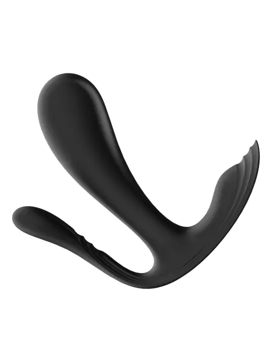 ESTIMULADOR DO PONTO-G E ANAL TOP SECRET + COM APP SATISFYER PRETO ESTIMULADOR DO PONTO-G E ANAL TOP SECRET + COM APP SATISFYER PRETO