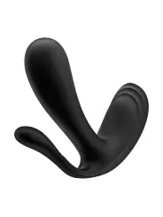ESTIMULADOR DO PONTO-G E ANAL TOP SECRET + COM APP SATISFYER PRETO