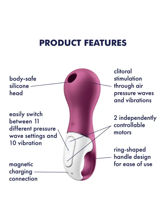 VIBRADOR LUCKY LIBRA SATISFYER VIBRADOR LUCKY LIBRA SATISFYER