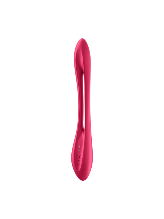 VIBRADOR ELASTIC JOY SATISFYER VERMELHO