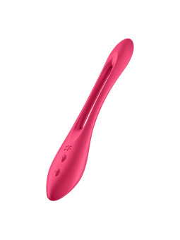 VIBRADOR ELASTIC JOY SATISFYER VERMELHO