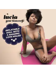 LUCIA A DONA DE CASA BONECA INSUFLÁVEL MULATA CRUSHIOUS