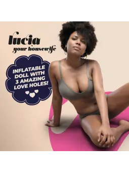 LUCIA A DONA DE CASA BONECA INSUFLÁVEL MULATA CRUSHIOUS