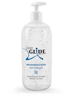 LUBRIFICANTE À BASE DE ÁGUA JUST GLIDE 500ML