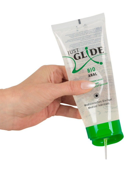 LUBRIFICANTE JUST GLIDE BIO ANAL 200ML