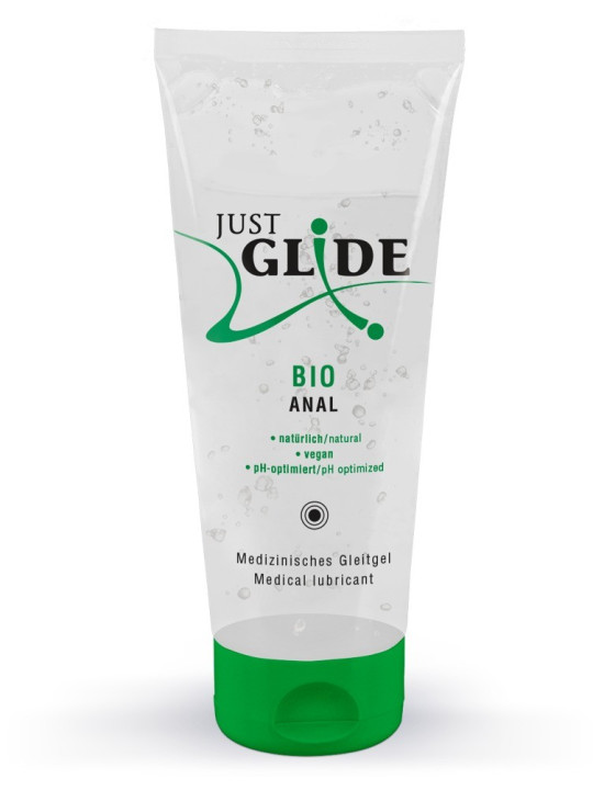 LUBRIFICANTE JUST GLIDE BIO ANAL 200ML
