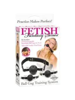 MORDAÇA DE TREINO BALL GAG TRAINING SYSTEM FETISH FANTASY SERIES