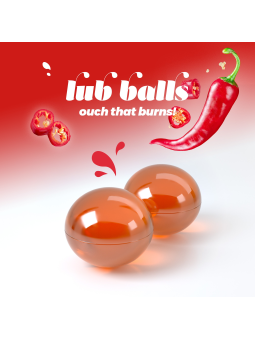 BOLINHAS EXPLOSIVAS COM EFEITO CALOR LUB BALLS CRUSHIOUS