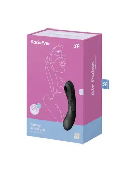 VIBRADOR CURVY TRINITY 4 SATISFYER PRETO
