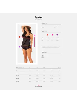 CONJUNTO AGATYA OBSESSIVE