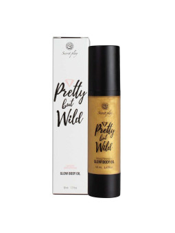 ÓLEO CORPORAL BRILHANTE GLOW BODY OIL PRETTY BUT WILD SECRET PLAY 50ML