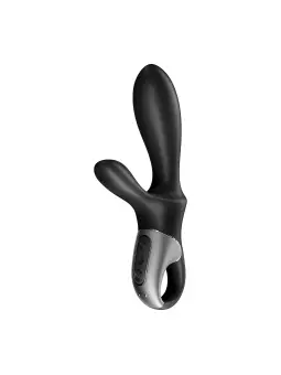 VIBRADOR HEAT CLIMAX + COM APP SATISFYER PRETO