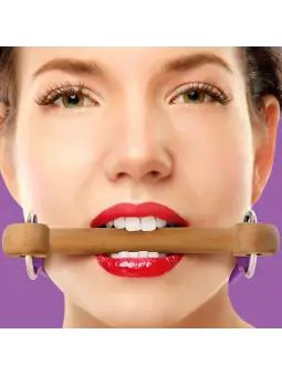 MORDAÇA WOODEN BRIDLE ROXA