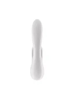 VIBRADOR DOUBLE FLEX COM APP SATISFYER BRANCO