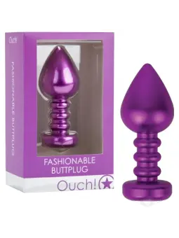 PLUG ANAL FASHIONABLE BUTTPLUG ROXO