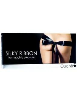 FITA BONDAGE SILKY RIBBON PRETA