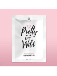 SAQUETA DE ÓLEO CORPORAL BRILHANTE GLOW BODY OIL PRETTY BUT WILD SECRET PLAY 4ML