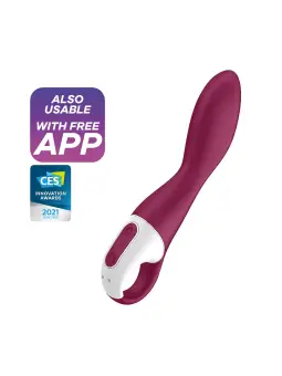VIBRADOR HEATED THRILL COM APP SATISFYER