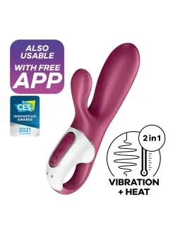 VIBRADOR HOT BUNNY COM APP SATISFYER