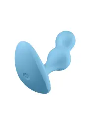 VIBRADOR ANAL DEEP DIVER COM APP SATISFYER AZUL