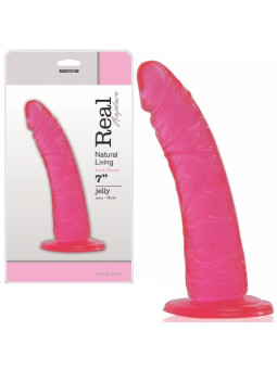DILDO REAL RAPTURE EARTH FLAVOUR 7'' ROSA