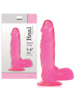 DILDO REAL RAPTURE EARTH FLAVOUR 7.5'' ROSA