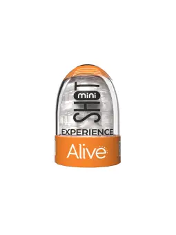 MASTURBADOR MINI SHOT EXPERIENCE ALIVE TRANSPARENTE